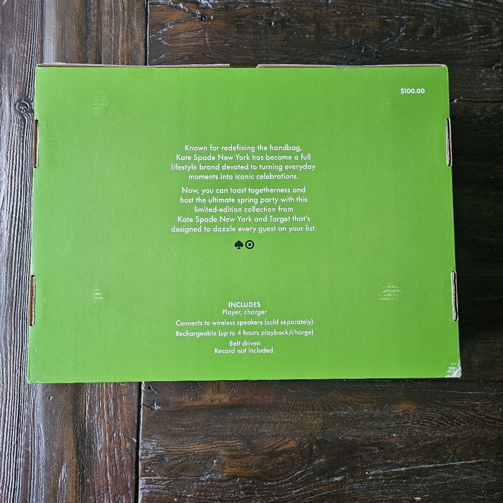 Kate Spade New York x Target Wireless Record Player - Picture 8 of 8